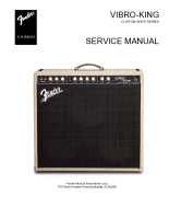 Fender Vibro-King - Service Manual 